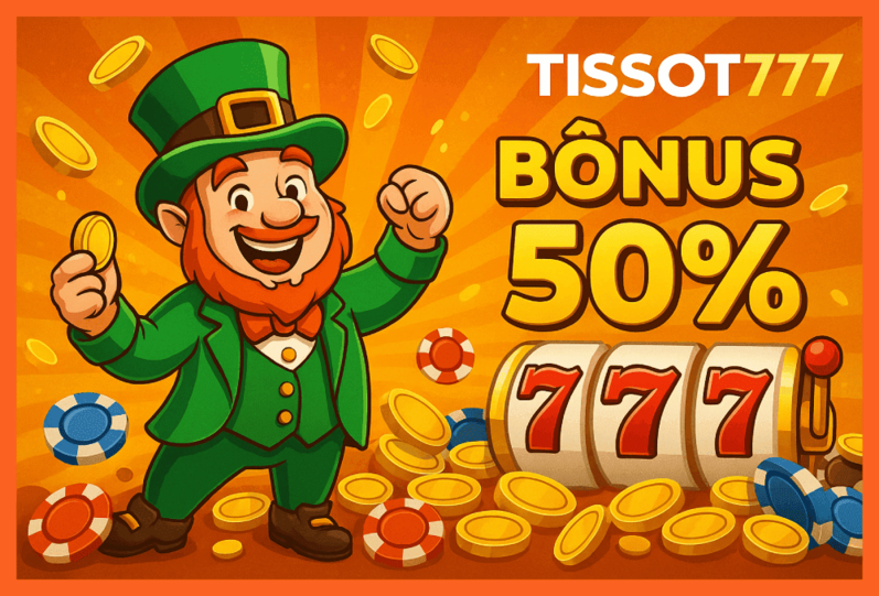 O bônus promocional TISSOT777 é uma ótima maneira de começar sua aventura