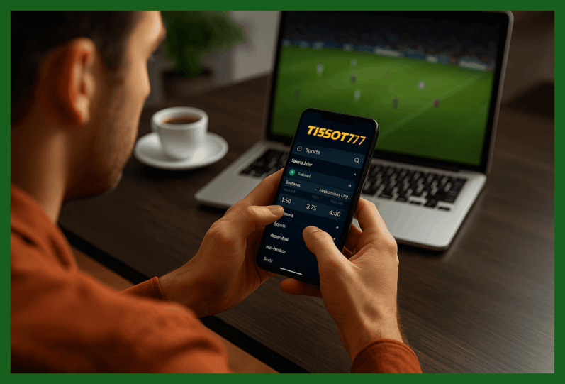 Aposte em apostas esportivas no cassino online TISSOT777